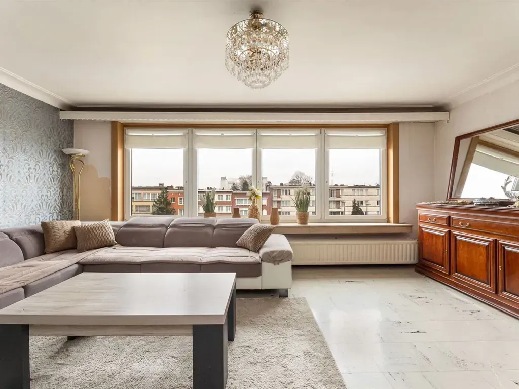 Séjour - Appartement avec Vue sur le Parc à Deurne