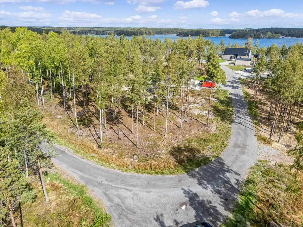 Vue aérienne - Building Plot with Water Access in Gryts Archipelago