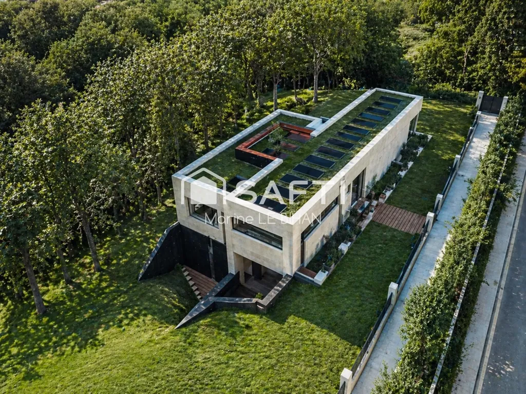 Õhuvaade - Architectural House to Complete in Toulouse