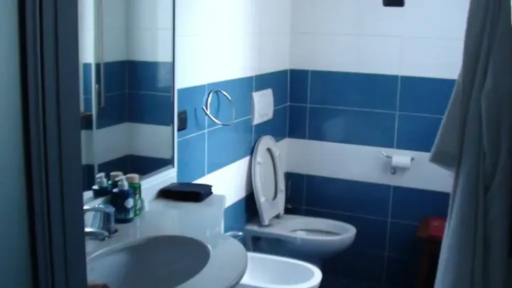 Salles de bain - Rustic Trilocale with Terrace in Berbenno