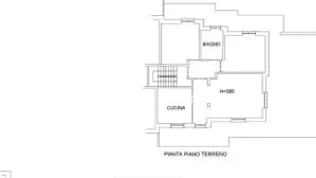 Plan - Rustic Villa with Private Garden in Saluzzo