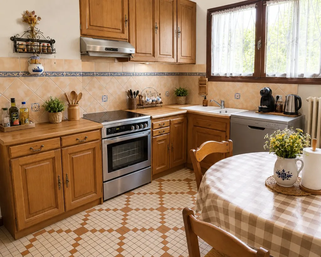 Cuisine - Maison individuelle avec jardin à Canéjan