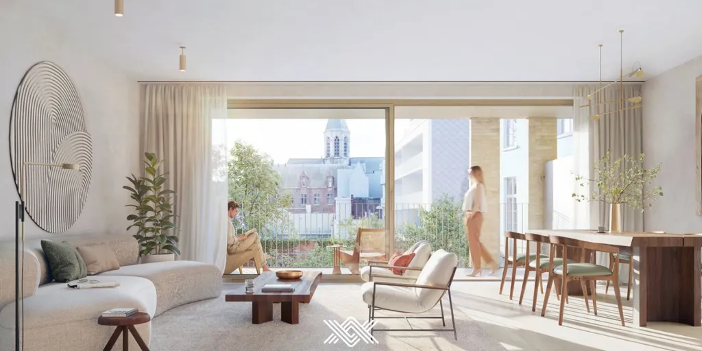 Séjour - Projet Neuf à Deinze