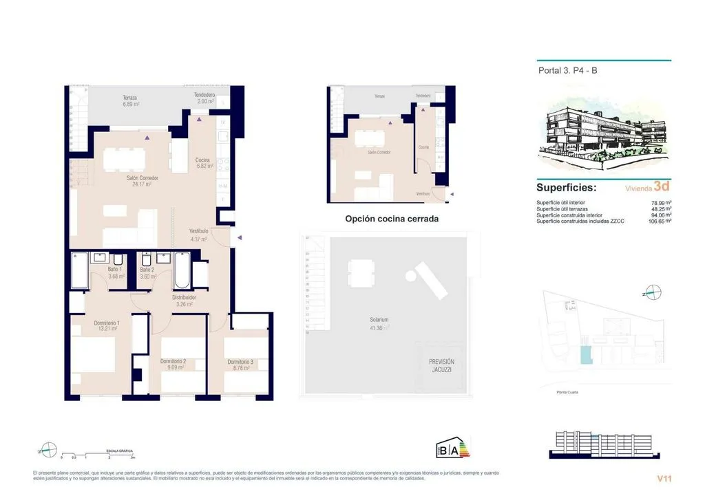 Apartment with Pool in San Agustín, Alicante