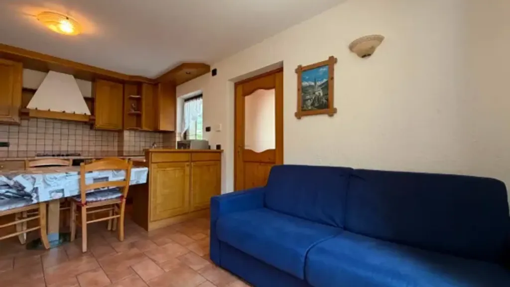 Séjour - Rustic Triplex with Private Entrance in Valdidentro