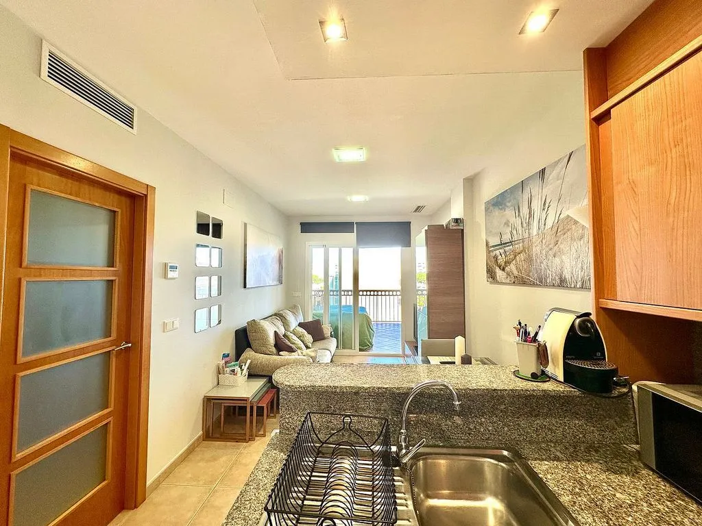 Cuisine - Apartment with Pool and Terrace in Guillem de Castro
