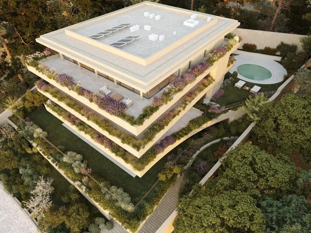 Vue aérienne - Luxury Apartment with Pool in Cascais e Estoril