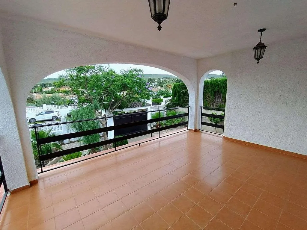 Terrasse - Chalet with Pool and Terrace in Turís