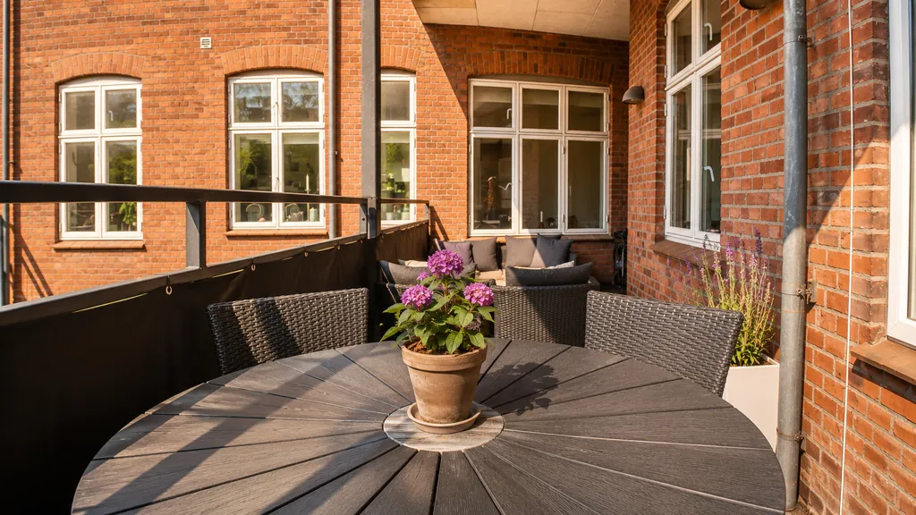 Balcon - Renovated New York Style Apartment in Esbjerg Centre