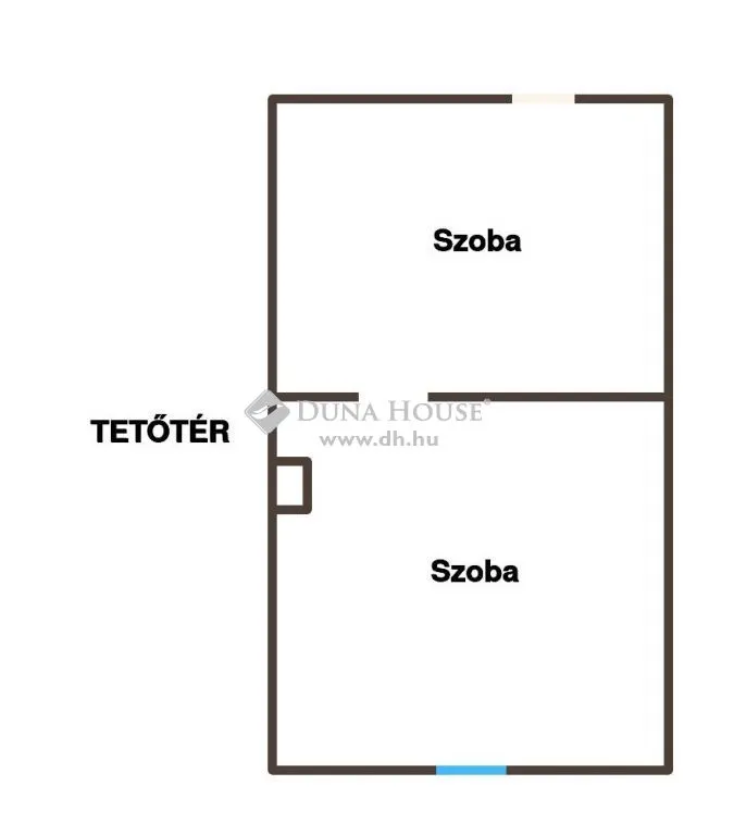 Planimetria - Renovatable Cottage with Garden in Pogány