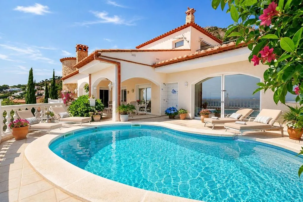 Pool - Luxury House with Pool in Roses, Catalonia