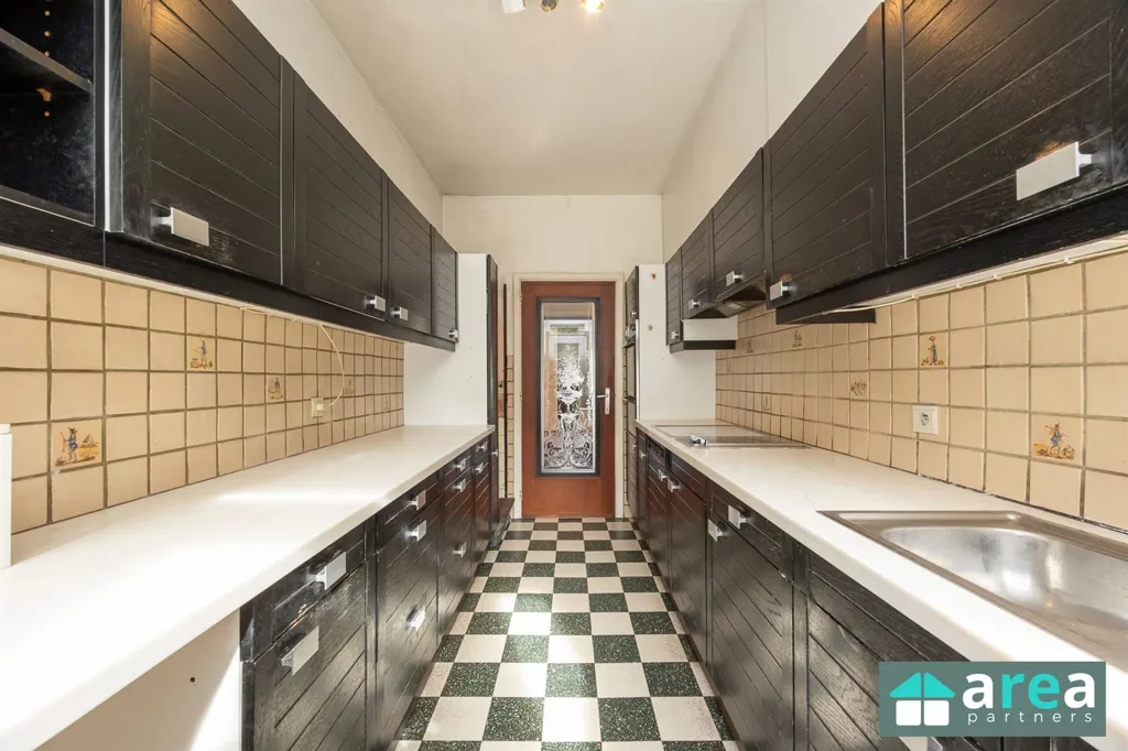 Köök - Ground Floor Apartment with Water View in Antwerp