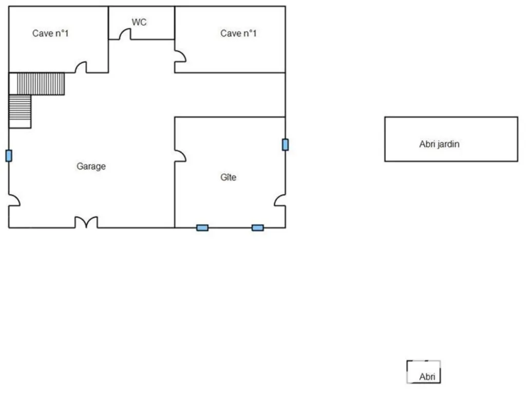 Plan - Maison avec Vue Dominante sur Largentière