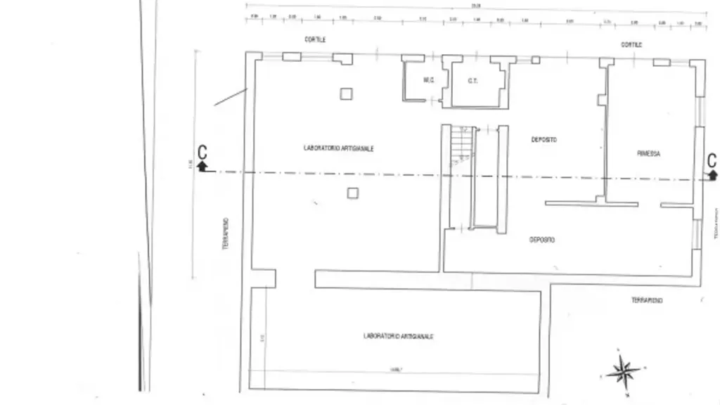 Plan - Casale with Panoramic View in Neviglie