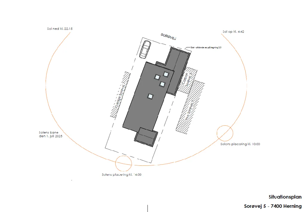 Plan - Villa with Potential for Renovation in Herning
