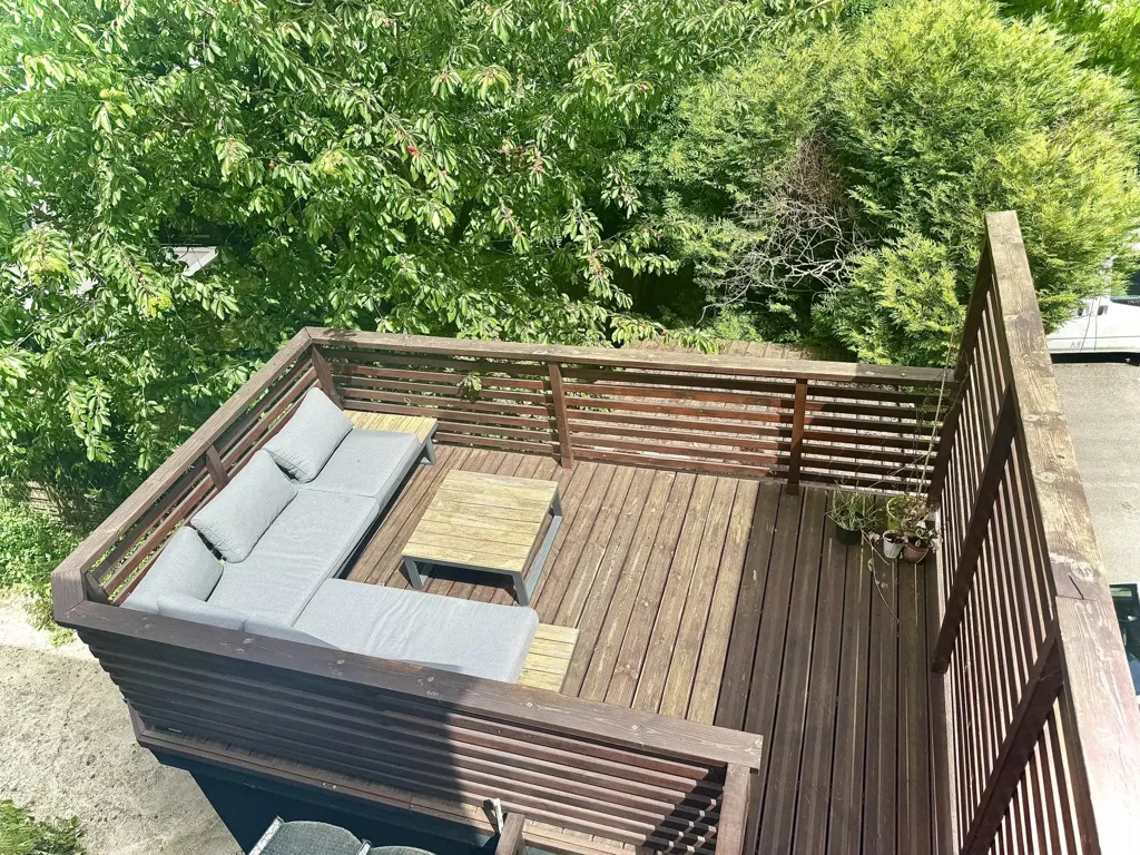 Vue aérienne - Maison avec Terrasse au Calme à Suresnes