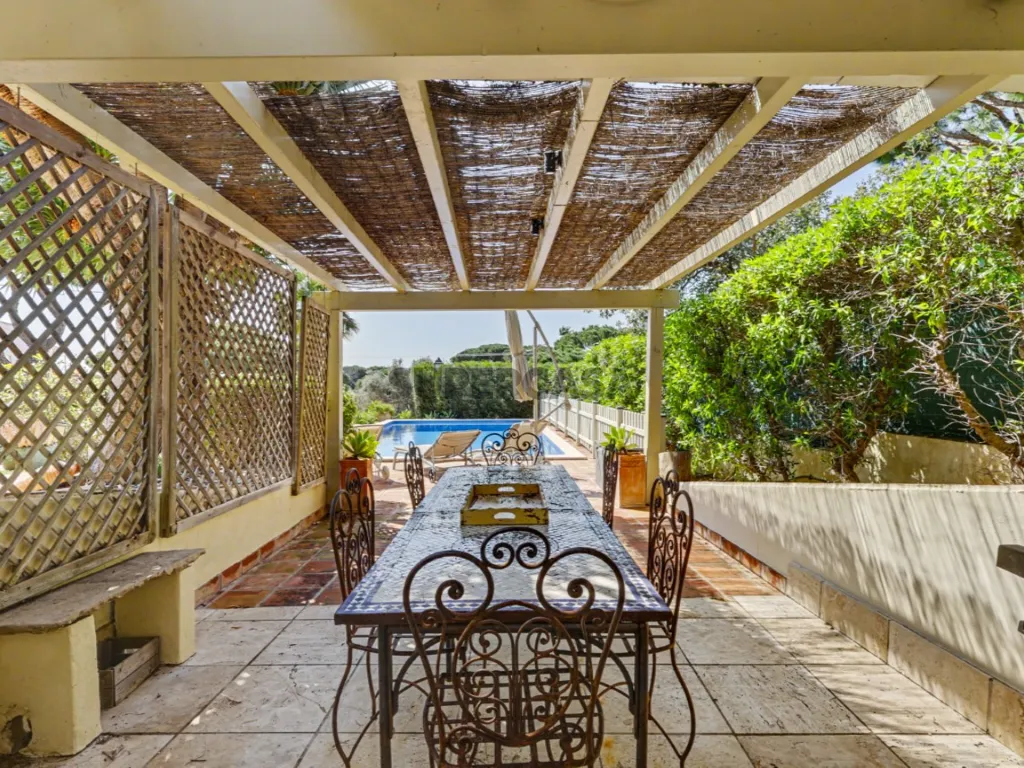 Terrace - Detached Villa with Pool in Fonte Santa, Loulé