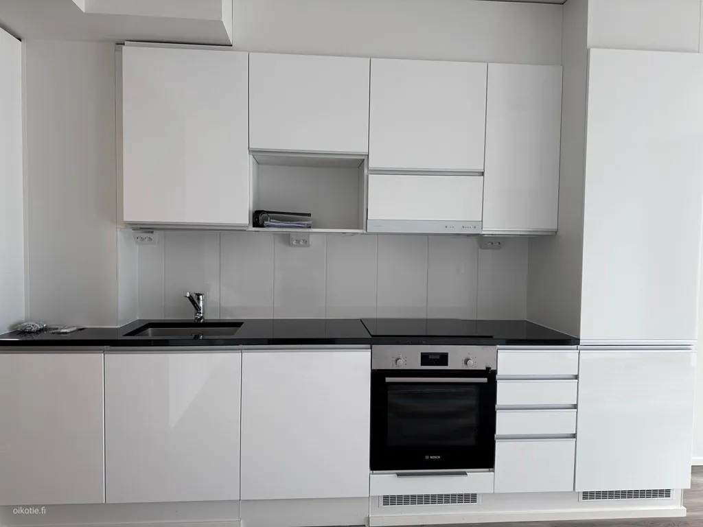 Köök - Modern Apartment with Terrace in Kuopio