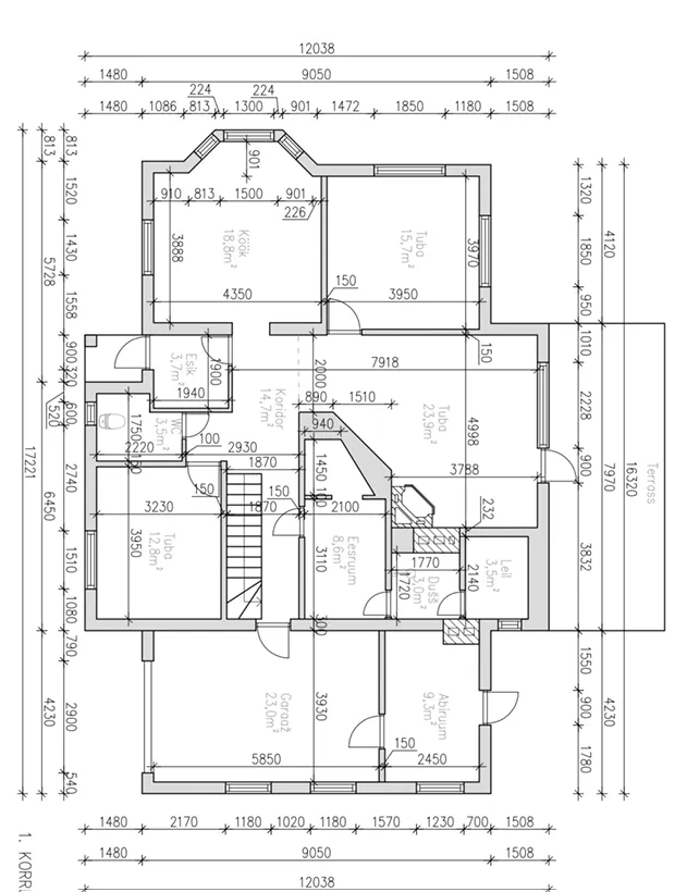 Maison 6 pièces à Tori vald
