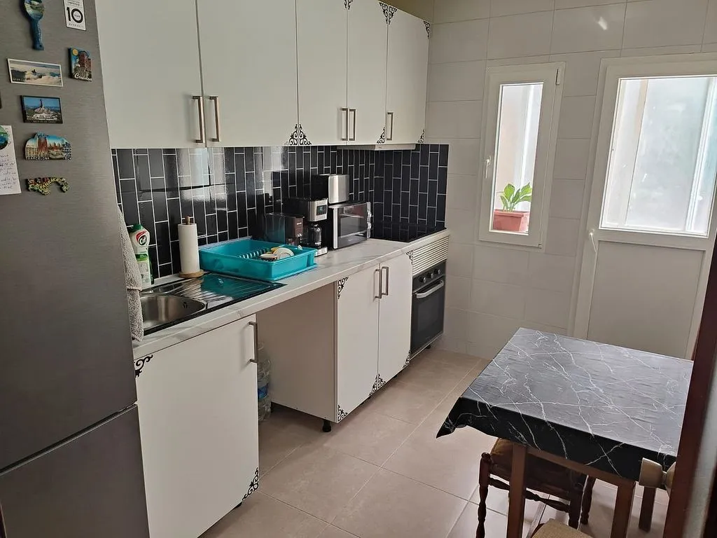 Cuisine - Partially Renovated Flat with Terrace in Corral de Almaguer