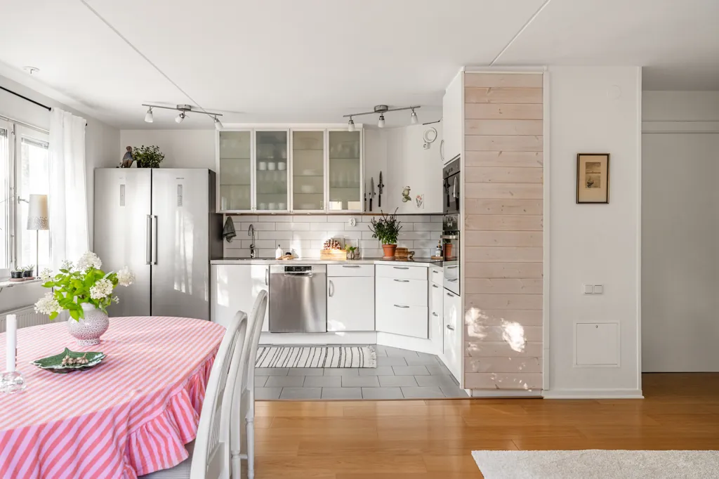 Salle à manger - Apartment with Garden View in Sjöfararen