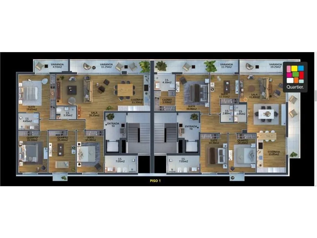 Plan - Luxury Apartment with Sea View in Cascais