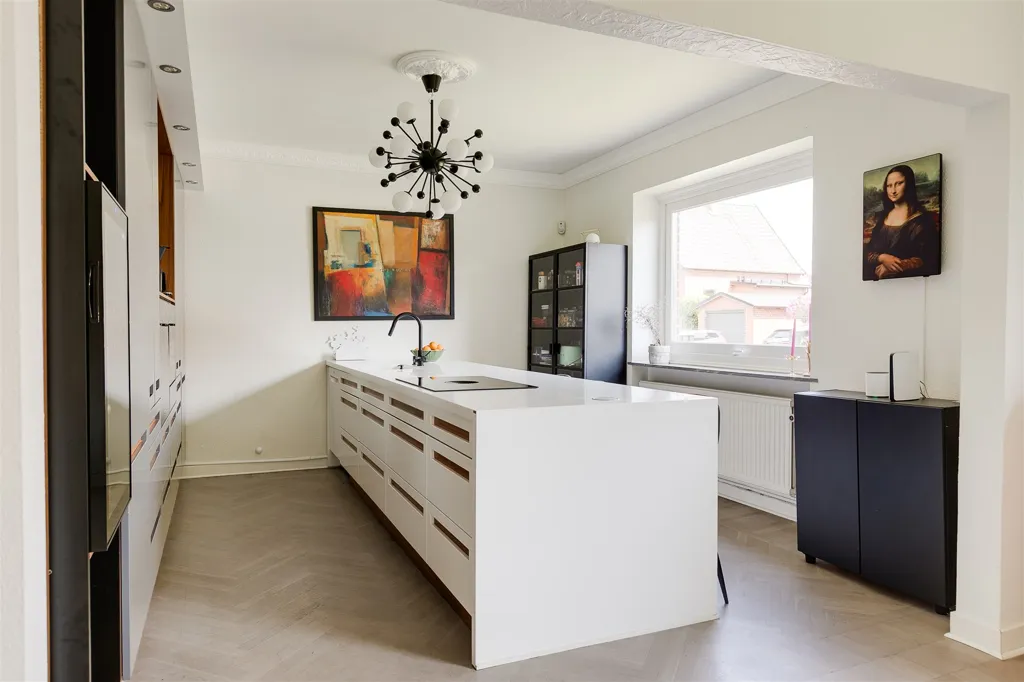 Kitchen - Modernised Villa with Guesthouse in Malmö