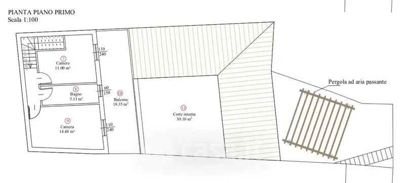 Plan - Demolition and Reconstruction Project in Quartu Sant'Elena