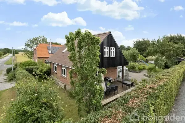Vue aérienne - Maison 4 pièces à Tranbjerg J