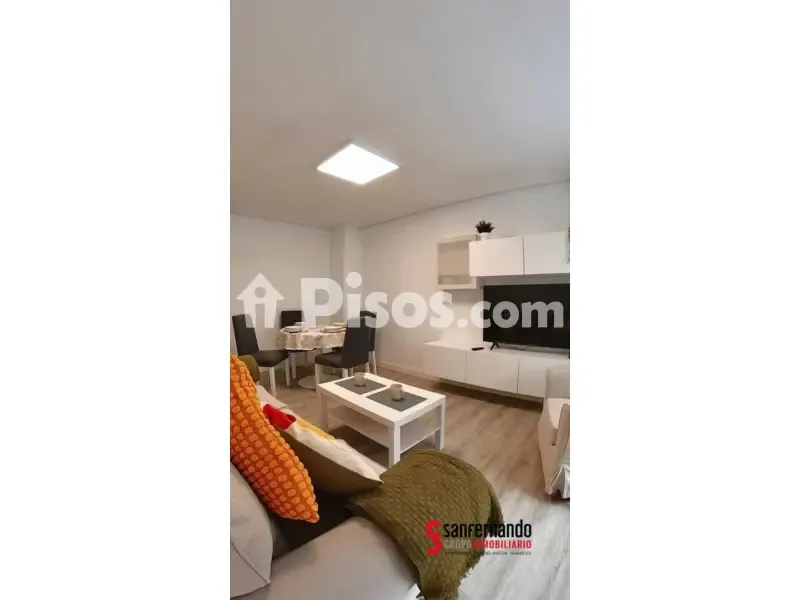 Living Room - Student-Friendly Flat with Balcony in Santander