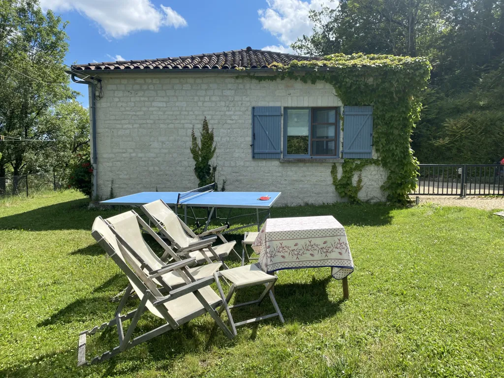 Jardin - Maison en Pierre avec Vue Vallée à Porte-du-Quercy