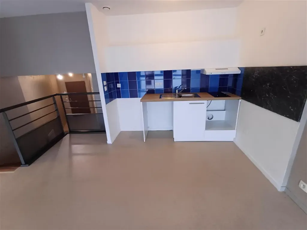 Köök - Flat with Balcony in Cadours Centre