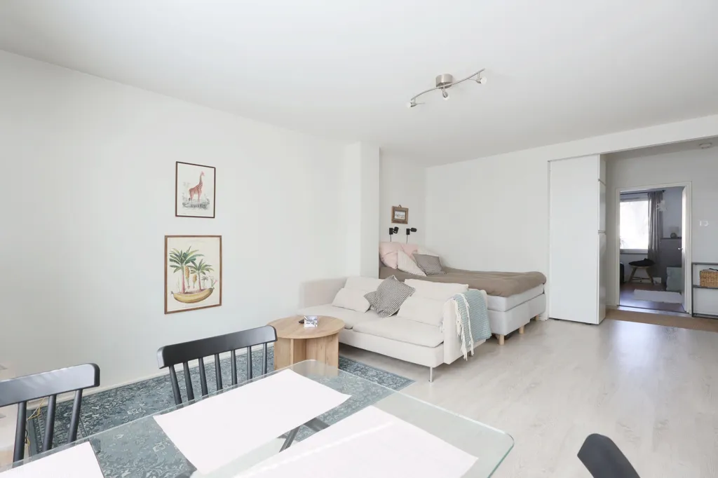 Séjour - Central Apartment with Garden in Turku