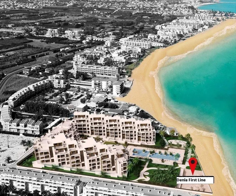 Õhuvaade - Apartment with Sea View in Dénia