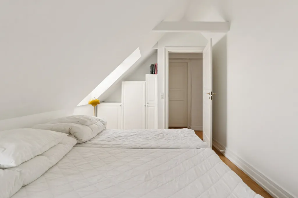 Camere da letto - Historic Apartment with Harbour View in Svaneke