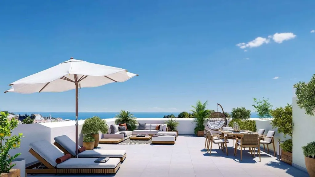 Terrasse - Apartment with Pools in Fuengirola Centro