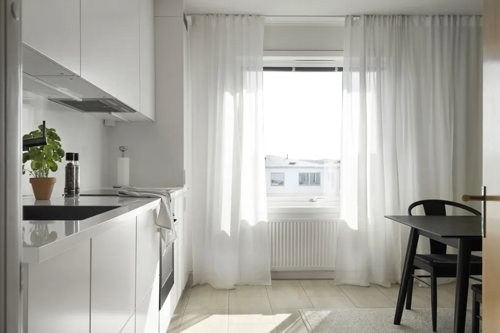 Cuisine - Modernised Apartment with Balcony in Central Kungälv