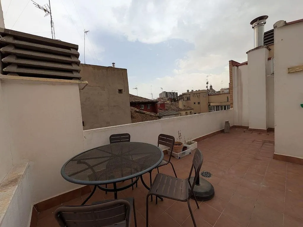 Terrasse - Duplex with Balcony and Terrace in San Pablo