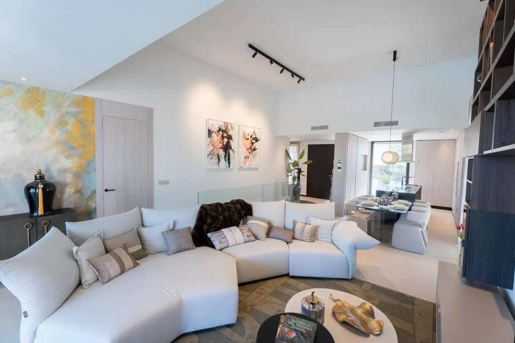 Living Room - New Build Villa with Pool in Algorfa