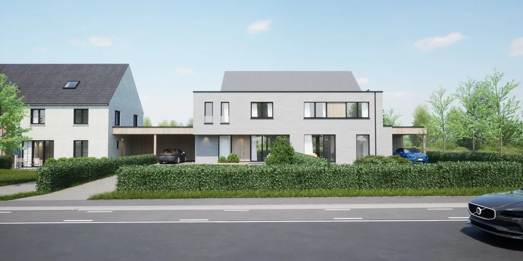 Modern House with Garden in Meulebeke
