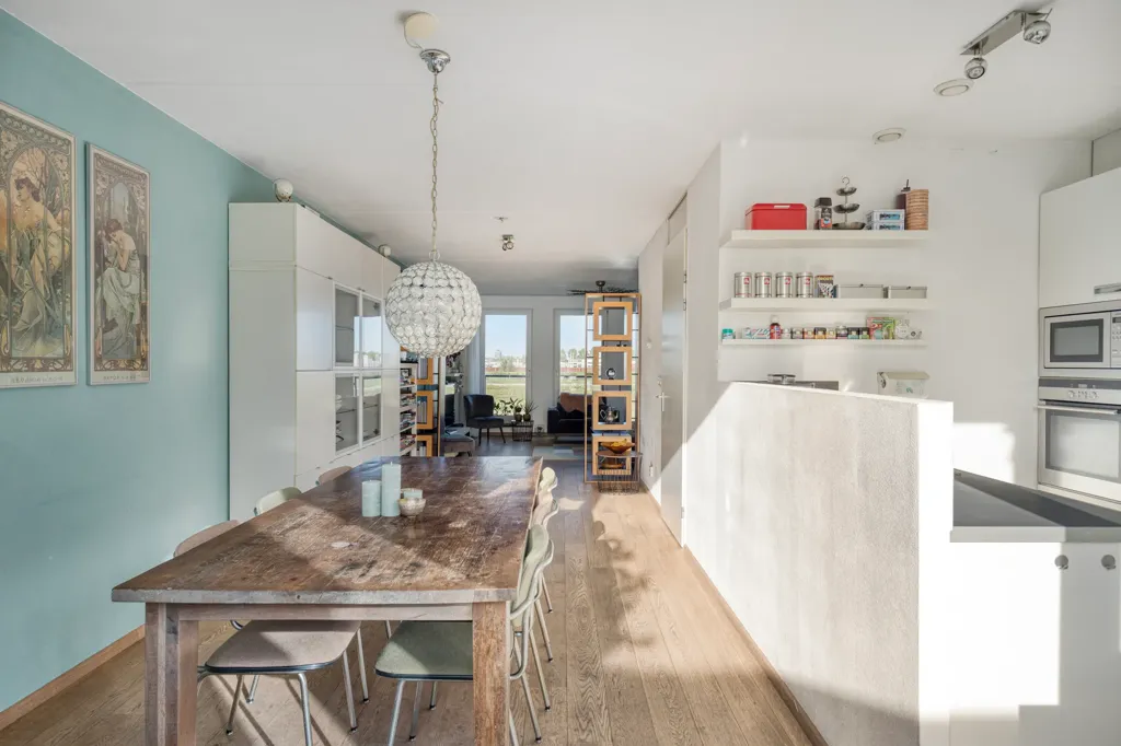 Salle à manger - Dijkwoning with Uiterwaarden View in Arnhem-Zuid
