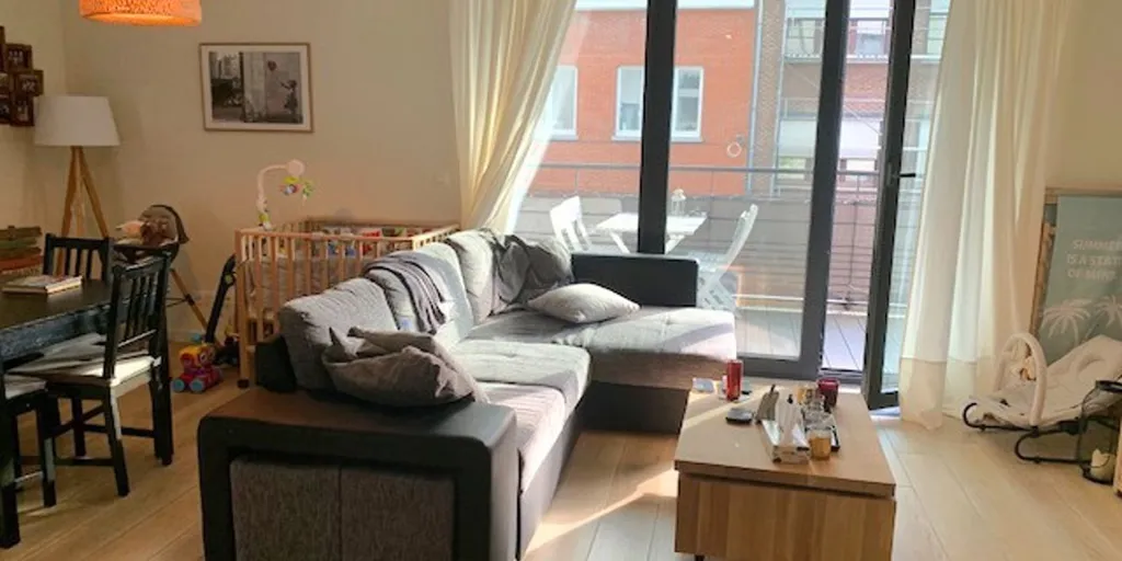 Séjour - Appartement Neuf avec Terrasse à Ukkel