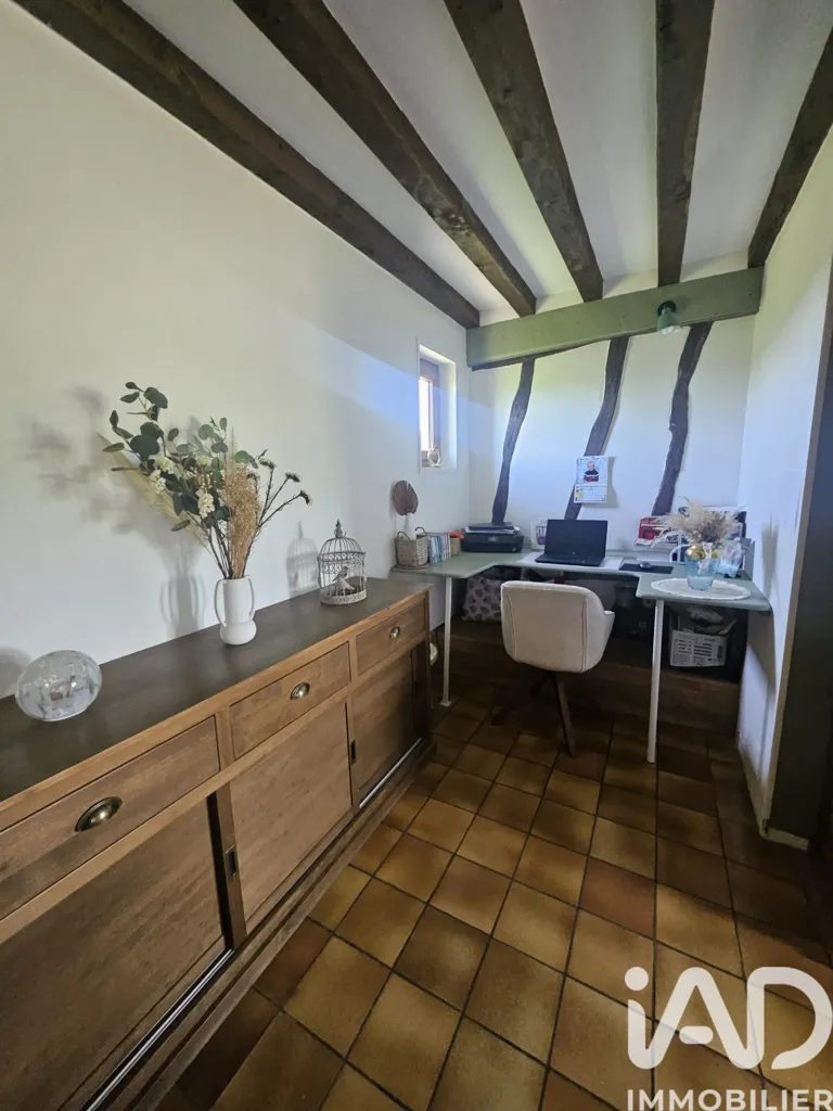 Bureau - Longère Charmante avec Jardin à Bosc-Édeline