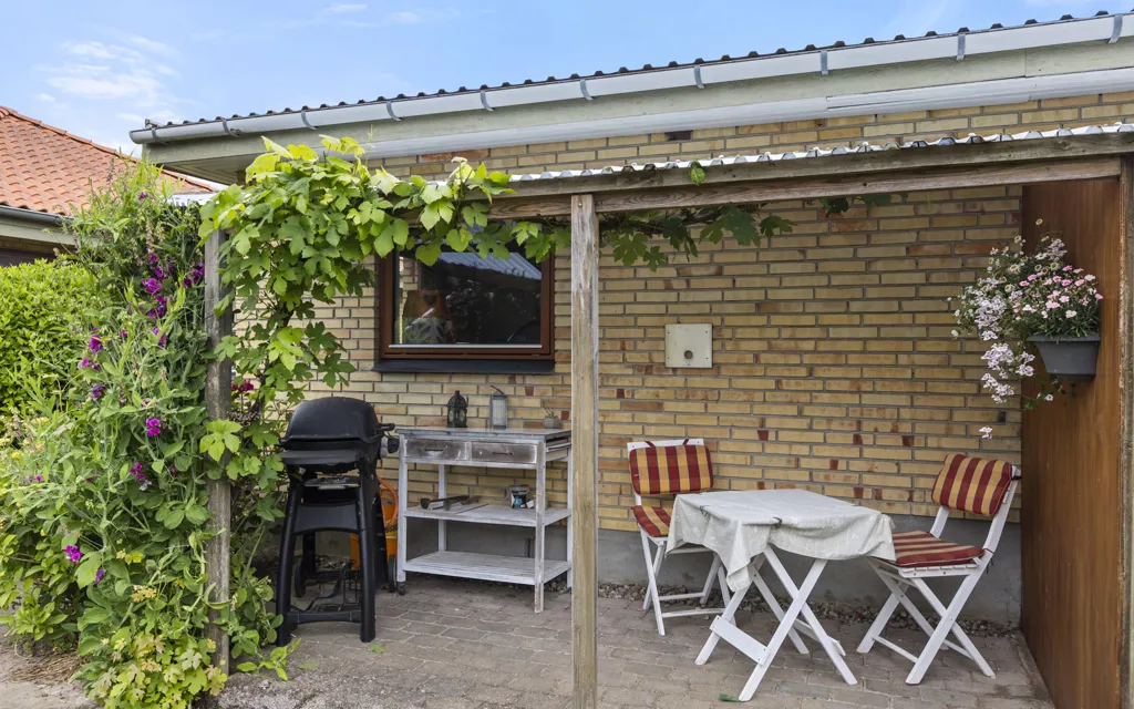 Terrasse - Family Villa with Garden in Kalundborg