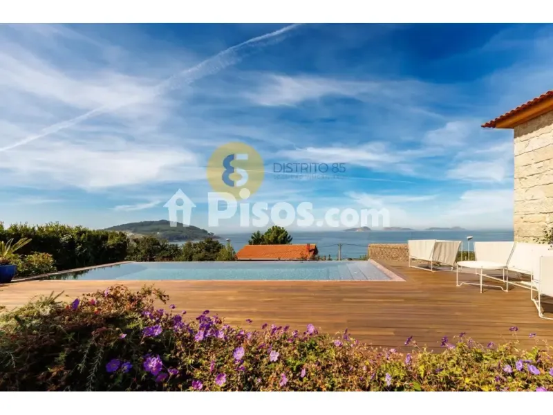 Piscine - Chalet with Sea Views in Prado, Nigrán