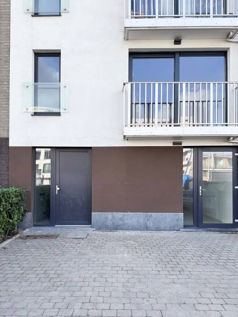 Exterior - Modern Apartment with Terrace in Antwerp