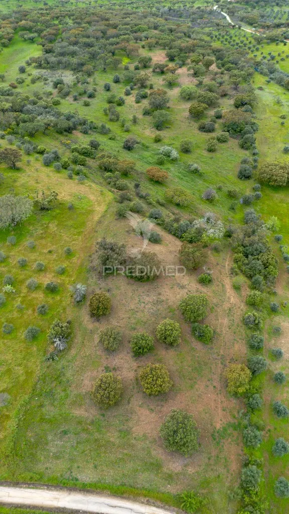 Vue aérienne - 5 Hectare Rural Land in Alandroal