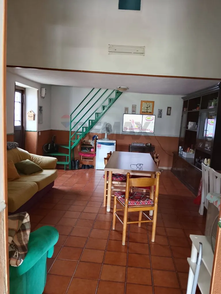 Dining Room - Villa with Terrace in Caltanissetta