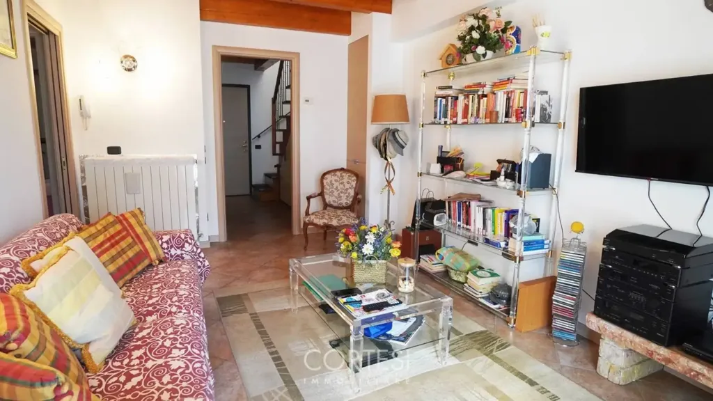 Séjour - Quadrilocale with Pool in Ranzanico