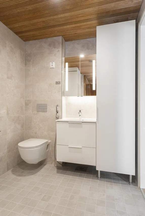 Salles de bain - Appartement 2 pièces à Tampere